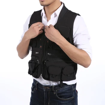 Outdoor Fly Fishing Vest Waistcoat Jackets Quick-Dry Multi Pockets Jacket Memory fabric for Hunting Camping Travel Photography
Outdoor Fly Fishing Vest Waistcoat Jackets Quick-Dry Multi Pockets Jacket Memory fabric for Hunting Camping Travel Photography