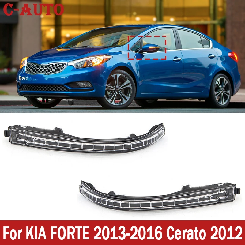 C-Auto LED Side Mirror Turn Signal light Rearview Mirror Turn light Flash lamp For KIA FORTE 2013 2014 2015 2016 Cerato 2012
C-Auto LED Side Mirror Turn Signal light Rearview Mirror Turn light Flash lamp For KIA FORTE 2013 2014 2015 2016 Cerato 2012