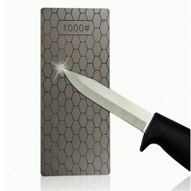 Diamond Knife Sharpening Stone 1000# Knife Sharpener Ultra-thin Honeycomb Surface Whetstone Grindstone Cutter Tool Set
Diamond Knife Sharpening Stone 1000# Knife Sharpener Ultra-thin Honeycomb Surface Whetstone Grindstone Cutter Tool Set