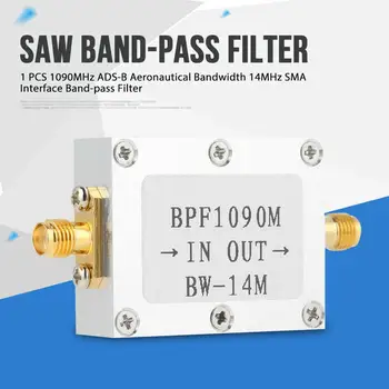 1pcs Band-pass Filter 1090MHz ADS-B Aeronautical Bandwidth 14MHz SMA Interface Band-pass Filter
1pcs Band-pass Filter 1090MHz ADS-B Aeronautical Bandwidth 14MHz SMA Interface Band-pass Filter