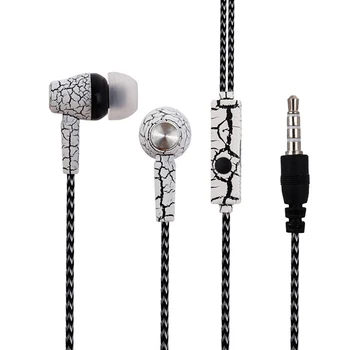 Nylon Braided Crack Earphone Cloth Rope Earpieces Stereo Bass MP3 Music Headset with Microphone for Cellphone MP3 MP4
Nylon Braided Crack Earphone Cloth Rope Earpieces Stereo Bass MP3 Music Headset with Microphone for Cellphone MP3 MP4