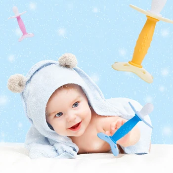 1PC Silicone Baby Teether Stick Baby Full Silicone Molar Bite Chew Infant Three-dimensional Molar Rod Molars
1PC Silicone Baby Teether Stick Baby Full Silicone Molar Bite Chew Infant Three-dimensional Molar Rod Molars