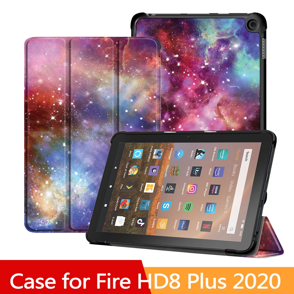 for Fire HD 8 Plus 2020 Case Smart Magnetic Folding Stand Cover for Fire HD 8 10th Generation Tablet Case,With Auto Wake/Sleep
for Fire HD 8 Plus 2020 Case Smart Magnetic Folding Stand Cover for Fire HD 8 10th Generation Tablet Case,With Auto Wake/Sleep