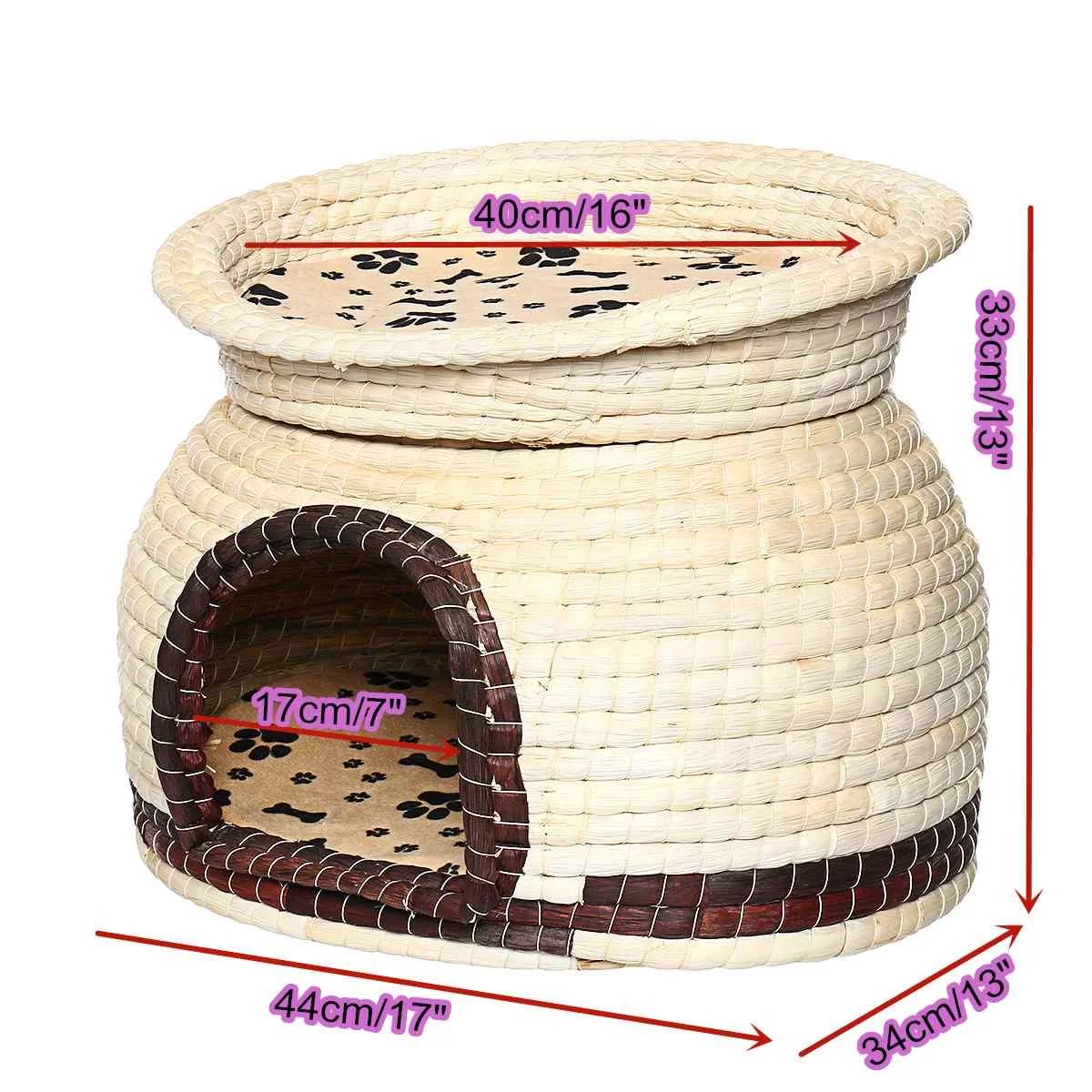 Hot 2-Tier Tent Kennel Puppy-Mat Pet-House Willow Cat Tree House Dog Kennel Double Layers
Hot 2-Tier Tent Kennel Puppy-Mat Pet-House Willow Cat Tree House Dog Kennel Double Layers