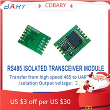 RSM485 TTL Serial RS485 Isolated RS485 Communication Module Turns UART_TTL | RS232 High-Speed Transceiver
RSM485 TTL Serial RS485 Isolated RS485 Communication Module Turns UART_TTL | RS232 High-Speed Transceiver