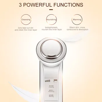 

KINGDOMCARES Ion Beauty Introduction Instrument Face Cleansing Massager Skin Rejuvenation Thermostat Deep Clean Acne