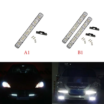 Universal 12V 6 LED Car Daytime Running Light DRL Fog Lamp Day Lights Daylight 2019 new 
Universal 12V 6 LED Car Daytime Running Light DRL Fog Lamp Day Lights Daylight 2019 new