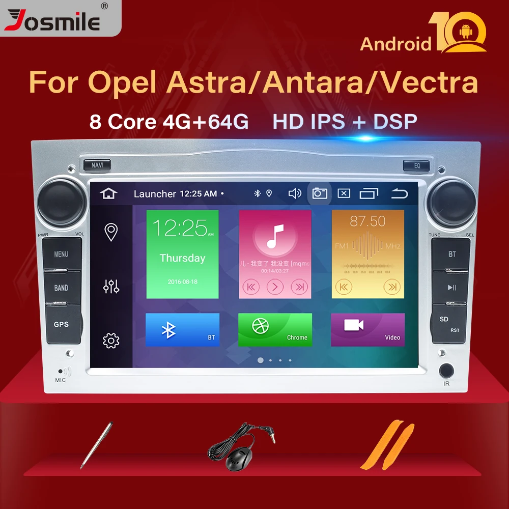Автомагнитола 2DIN Android 10 без DVD-плеера для Opel Corsa D C Zafira B Vivaro Vectra Astra H G J Meriva
