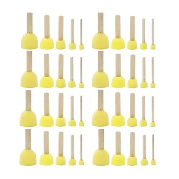 40 pcs Assorted Round Paint Sponge Brush Set Painting Tools Sponge Stippler Set for Kids Painting Crafts and DIY(5 Sizes)
40 pcs Assorted Round Paint Sponge Brush Set Painting Tools Sponge Stippler Set for Kids Painting Crafts and DIY(5 Sizes)