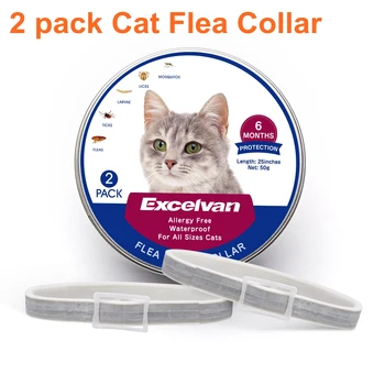 Waterproof Cat Collars Flea and Tick Collar for Cats 2 pack Cat Supplies Pet Heal Caring Tool Products 
Waterproof Cat Collars Flea and Tick Collar for Cats 2 pack Cat Supplies Pet Heal Caring Tool Products