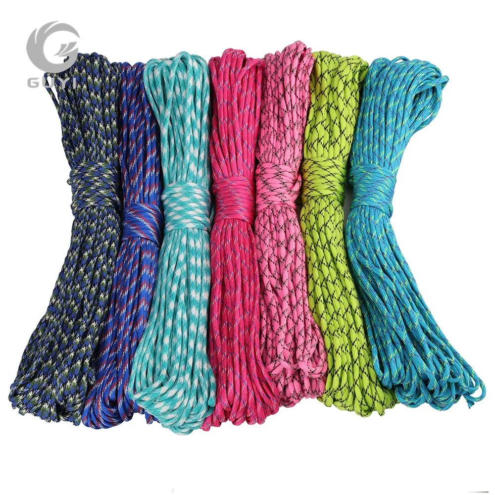 4mm 7 stands Cores Paracord for Survival Parachute Cord Lanyard Camping Climbing Camping Rope Hiking Clothesline 
4mm 7 stands Cores Paracord for Survival Parachute Cord Lanyard Camping Climbing Camping Rope Hiking Clothesline