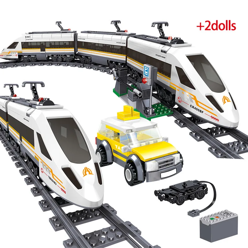 City Series The High-Speed Passenger Train Model Building Blocks Enlighten Action Figure Toys For Children
City Series The High-Speed Passenger Train Model Building Blocks Enlighten Action Figure Toys For Children