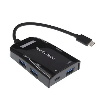 Pingle Type-C USB 3.0 HUB Combo Multi USB Splitter 3.0 3/6 Ports 2 In 1 SD/TF Card Reader Computer Accessories for laptop
Pingle Type-C USB 3.0 HUB Combo Multi USB Splitter 3.0 3/6 Ports 2 In 1 SD/TF Card Reader Computer Accessories for laptop