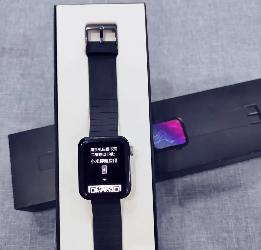 Mi Watch GPS NFC WIFI Android Smart Watch Olahraga Bluetooth Kebugaran Heart Rate Monitor Mi Watch GPS NFC WIFI Android Smart Watch Olahraga Bluetooth Kebugaran Heart Rate Monitor