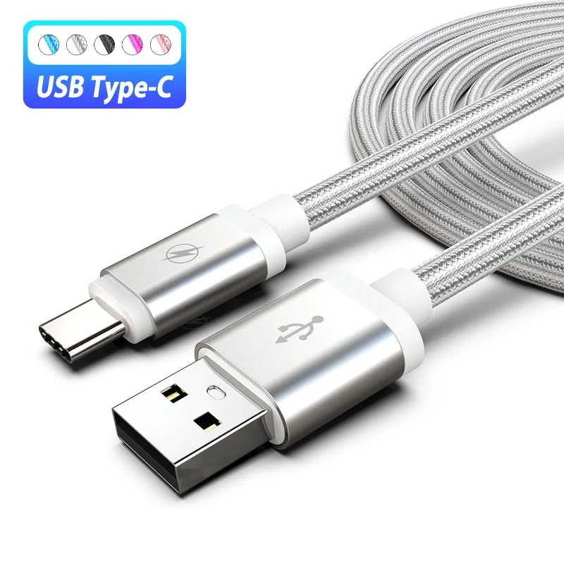 Кабель с разъемом USB типа C зарядный кабель 3 м Usbc провода для Huawei мат 30 Pro Samsung Galaxy A71
