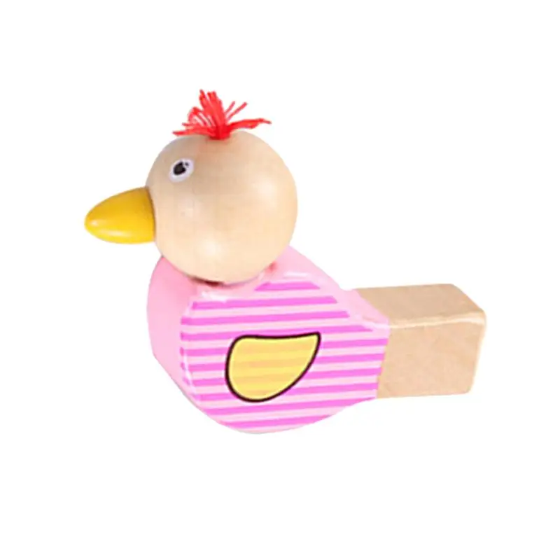 Bird Whistle Early Educational Creative Cartoon Animal Wooden Wind Instruments Musical Toy for Boys Girls | Спорт и развлечения