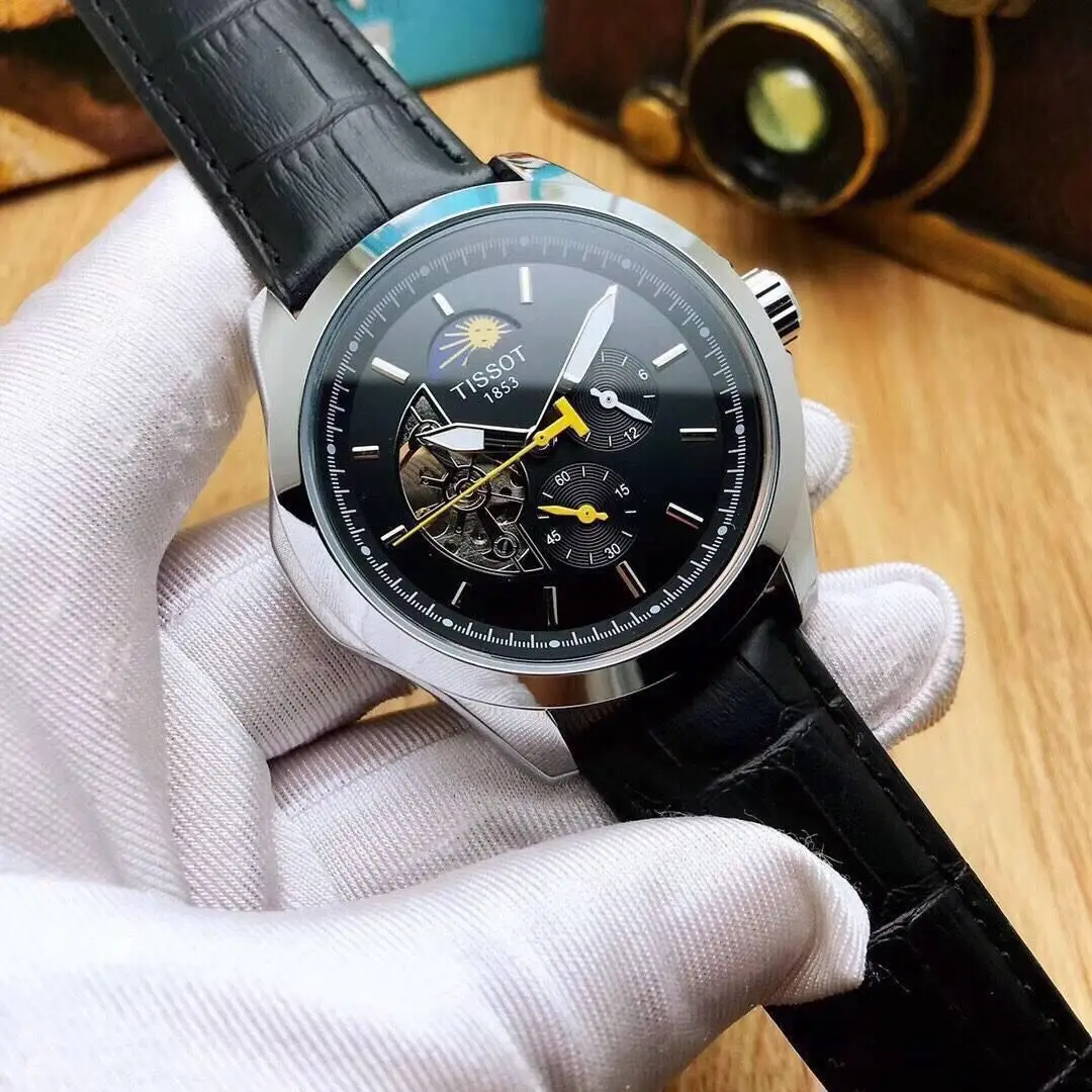 2019 Watch Luxury Mens watches quartz stopwatch all function all pointers work Tissot watch waterproof man women
2019 Watch Luxury Mens watches quartz stopwatch all function all pointers work Tissot watch waterproof man women