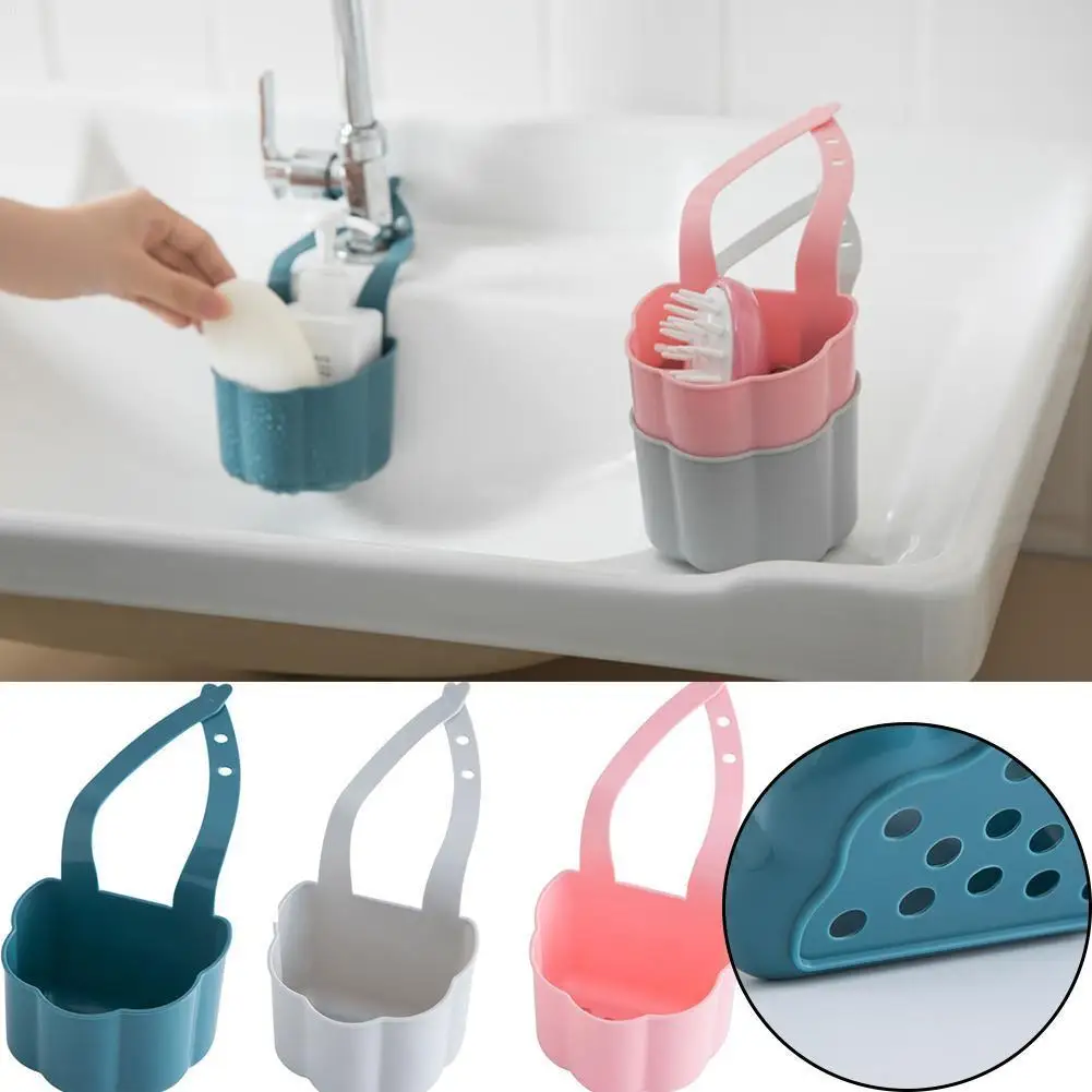 Hanging Drainer Basket Sink Shelf Soap Sponge Drain Holder Bathroom Rack Drainer P2R3
Hanging Drainer Basket Sink Shelf Soap Sponge Drain Holder Bathroom Rack Drainer P2R3