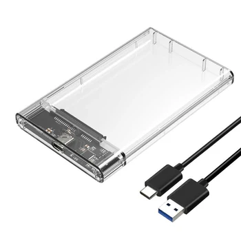 USB3.1 Gen1 to Type-C HDD Enclosure of 2.5 inch Hard Disk Case SSD SATA3 to USB 3.1 Box USB C HDD Case Gen1 5GBps SSD
USB3.1 Gen1 to Type-C HDD Enclosure of 2.5 inch Hard Disk Case SSD SATA3 to USB 3.1 Box USB C HDD Case Gen1 5GBps SSD