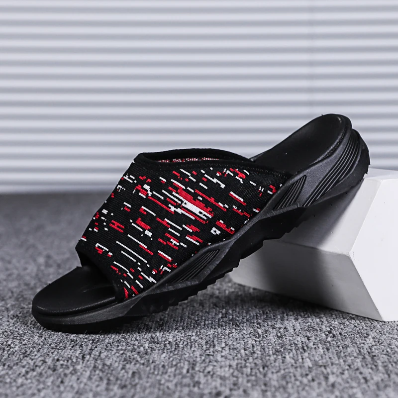 2020 Hot Travel Men Slippers Summer Mens Beach Water Shoes Soft Sole Beach Slippers Men Cotton Fabric Outdoor Slippers Mens 
2020 Hot Travel Men Slippers Summer Mens Beach Water Shoes Soft Sole Beach Slippers Men Cotton Fabric Outdoor Slippers Mens