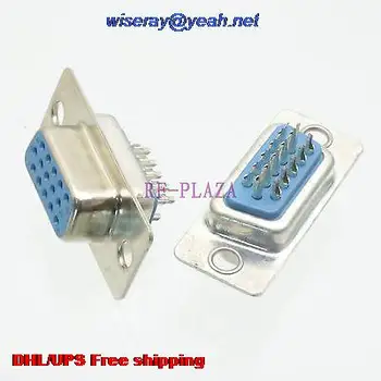 DHL/EMS 1000pcs Connector DB15 DB-15 D-SUB female jack 15 Pin VGA socket -A6
DHL/EMS 1000pcs Connector DB15 DB-15 D-SUB female jack 15 Pin VGA socket -A6