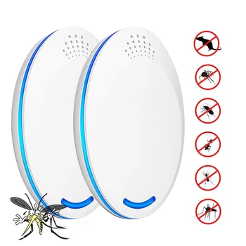 2Pcs Ultrasonic Pest Repeller Plug Electric Pest Control - Professional Safe Home Mosquitos Repellent
2Pcs Ultrasonic Pest Repeller Plug Electric Pest Control - Professional Safe Home Mosquitos Repellent