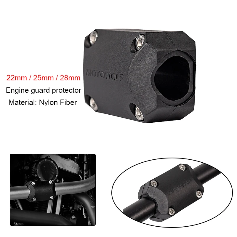 Motorcycle Engine Guard Protection Crash bar Decorative Block For BMW R1200GS F700GS F800GS ADV For Honda Africa Twin CRF1000L
Motorcycle Engine Guard Protection Crash bar Decorative Block For BMW R1200GS F700GS F800GS ADV For Honda Africa Twin CRF1000L