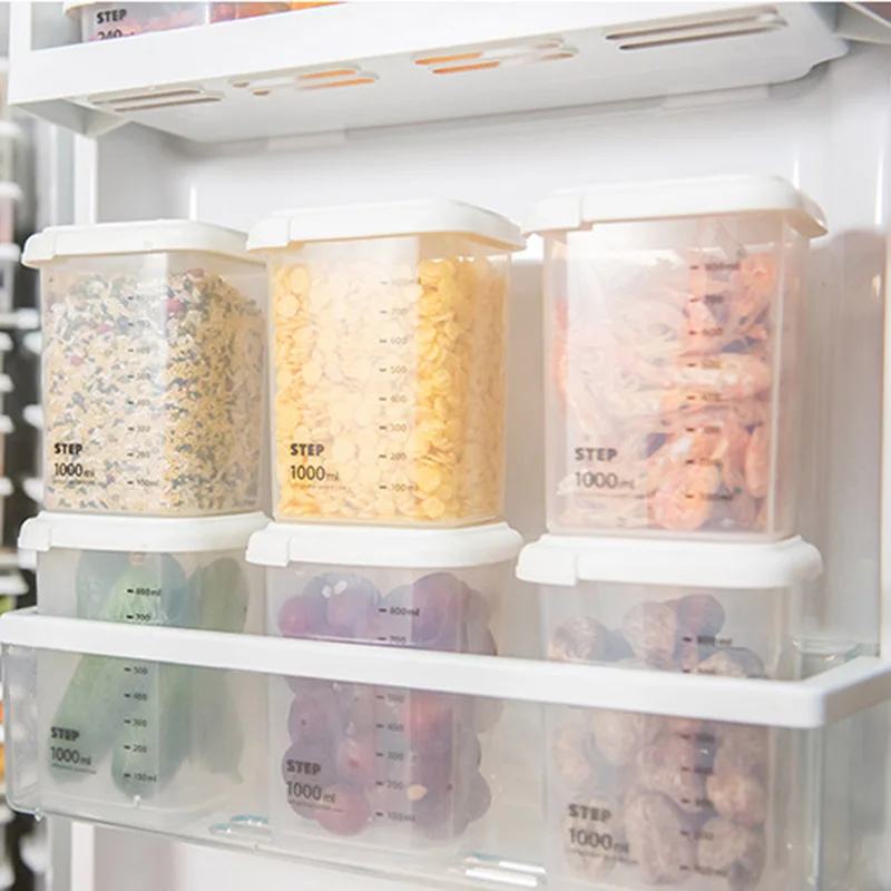 2019 High Quality Crisper Snack Box Tea Bean Grain Spice Food Grain Plastic Storage Box For Kitchen Fridge Container
2019 High Quality Crisper Snack Box Tea Bean Grain Spice Food Grain Plastic Storage Box For Kitchen Fridge Container