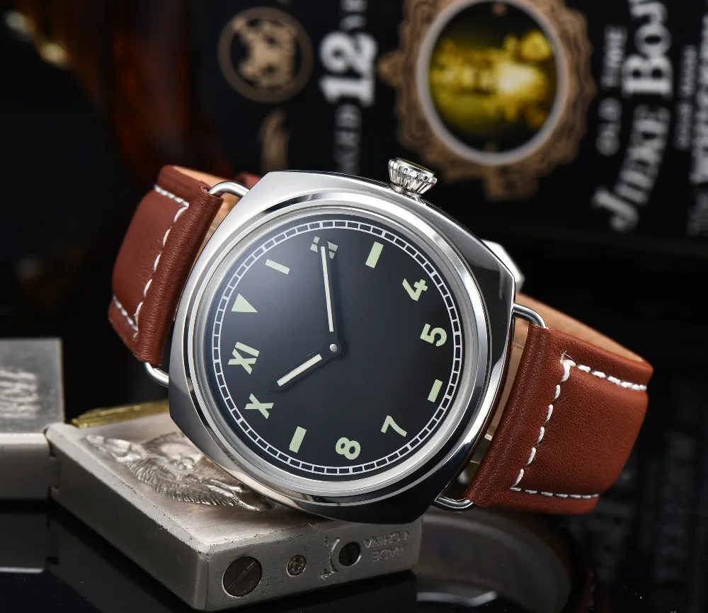 47MM watch seagull movement manual winding 6497 mechanical movement polishing 316L stainless steel Z58ab
47MM watch seagull movement manual winding 6497 mechanical movement polishing 316L stainless steel Z58ab