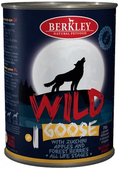 BERKLEY BERKLEY № 1 WILD GOOSE for dogs and puppies with goose, zucchini, apple and wild berry 400g
BERKLEY BERKLEY № 1 WILD GOOSE for dogs and puppies with goose, zucchini, apple and wild berry 400g