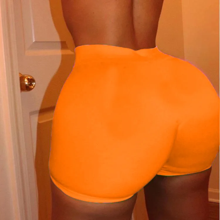 Shorts Fitness Sport High Waist Gym Shorts Women Running Jogging Hot Short Trousers Solid Color Elastic Waist Ladies Bottom Shorts Fitness Sport High Waist Gym Shorts Women Running Jogging Hot Short Trousers Solid Color Elastic Waist Ladies Bottom
