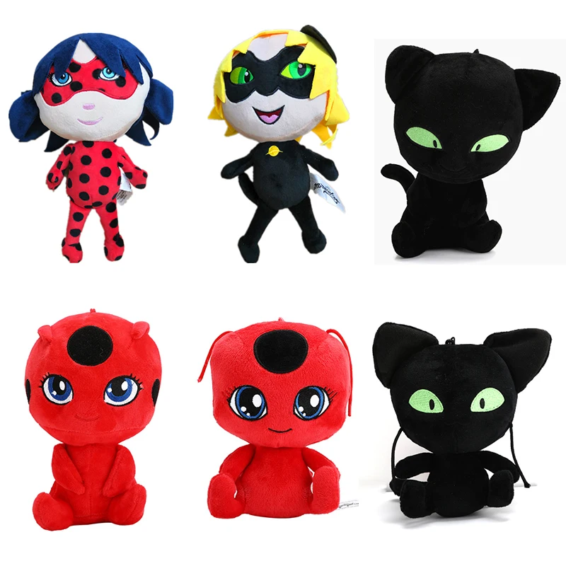 New 20-28cm Ladybug Girls Stuffed Toys Plush Dolls Cartoon Anime Plushie Figure Kids Christmas Birthday Gifts Toys For Children 
New 20-28cm Ladybug Girls Stuffed Toys Plush Dolls Cartoon Anime Plushie Figure Kids Christmas Birthday Gifts Toys For Children