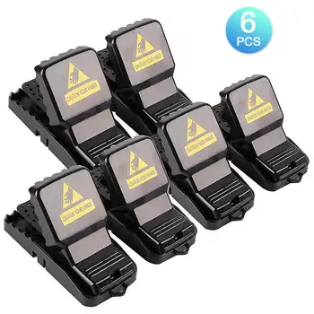 6pcs Reusable Mice Mouse Catcher Traps Mousetrap Rodent Snap Spring Trap Bait Rat Trap Catcher pest Control 
6pcs Reusable Mice Mouse Catcher Traps Mousetrap Rodent Snap Spring Trap Bait Rat Trap Catcher pest Control