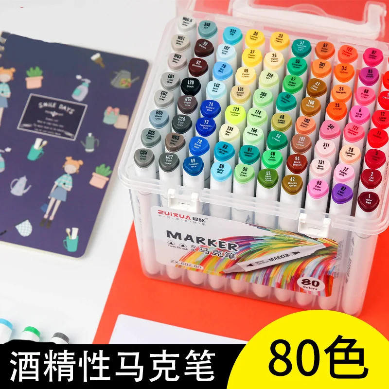The Most Unusual Double-headed Mark Children Graffiti Students Painted Marking Pen Hand-Painted Oily Alcohol Fine Art Stall Cray
The Most Unusual Double-headed Mark Children Graffiti Students Painted Marking Pen Hand-Painted Oily Alcohol Fine Art Stall Cray