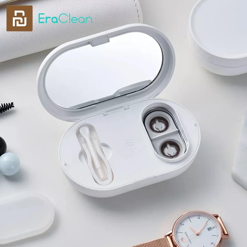 Xiaomi Eraclean Contact Lens Ultrasonic Cleaning Machine 56000Hz High Frequency Vibration Washable Portable Rechargeable Cleaner
Xiaomi Eraclean Contact Lens Ultrasonic Cleaning Machine 56000Hz High Frequency Vibration Washable Portable Rechargeable Cleaner