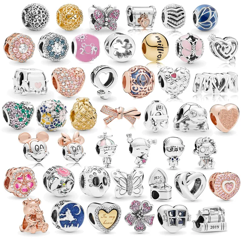 2019 Spring New Peach Flower Butterfly Book Mom Heart Charm 925 Silver Original Fit Pandora Bracelet Bangle Women Jewelry Gift
2019 Spring New Peach Flower Butterfly Book Mom Heart Charm 925 Silver Original Fit Pandora Bracelet Bangle Women Jewelry Gift