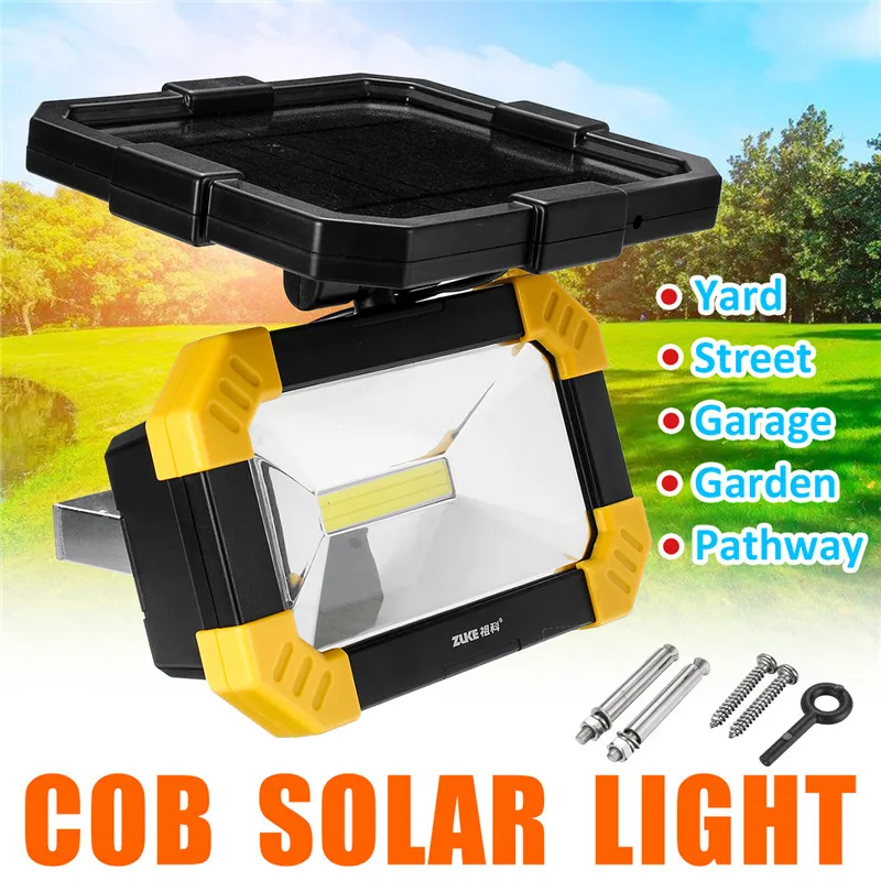 LED Solar Flood Light Waterpproof IP65 LED Wall Flood Outdoor Camping Emergency LED Floodlight 12hours Lighting
LED Solar Flood Light Waterpproof IP65 LED Wall Flood Outdoor Camping Emergency LED Floodlight 12hours Lighting