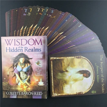 Game Magical Divination Card Wisdom of Hidden Realms Oracle Card Deck English Tarot Card Deck and Guidebook Card Table Card
Game Magical Divination Card Wisdom of Hidden Realms Oracle Card Deck English Tarot Card Deck and Guidebook Card Table Card