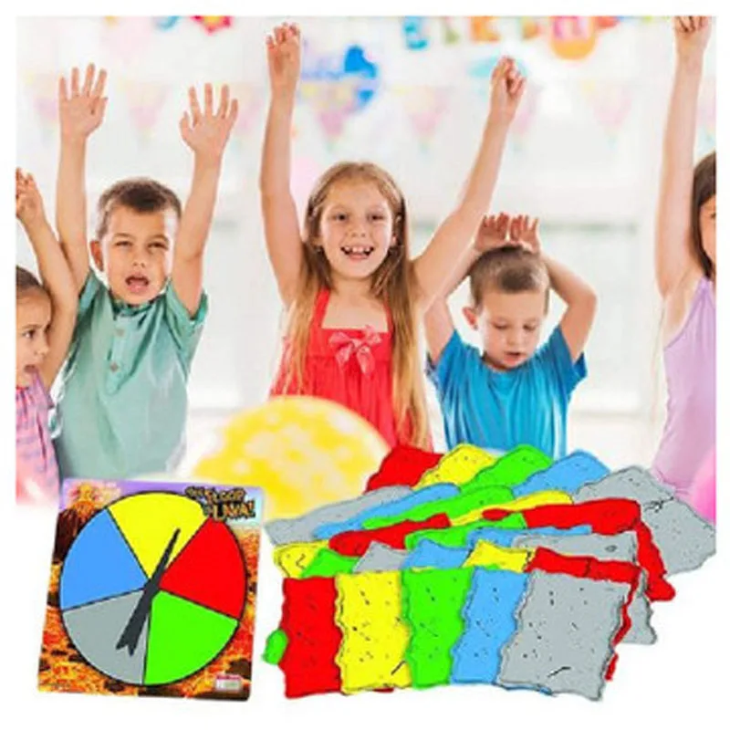 The Floor is lava Party Card Game Turntable Card Children Family Party Game Lava Leaping Game Multiplayer Game Educational Toys
The Floor is lava Party Card Game Turntable Card Children Family Party Game Lava Leaping Game Multiplayer Game Educational Toys
