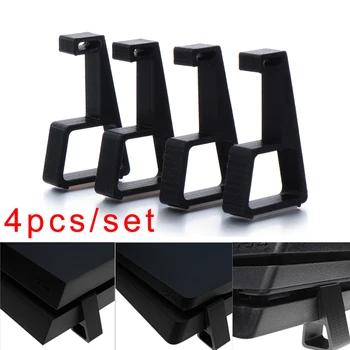 4pcs Game Console Holder Horizontal Holder Heighten Support Bracket Cooling Feet For Sony PlayStation4 PS4 Slim Pro Accessories
4pcs Game Console Holder Horizontal Holder Heighten Support Bracket Cooling Feet For Sony PlayStation4 PS4 Slim Pro Accessories
