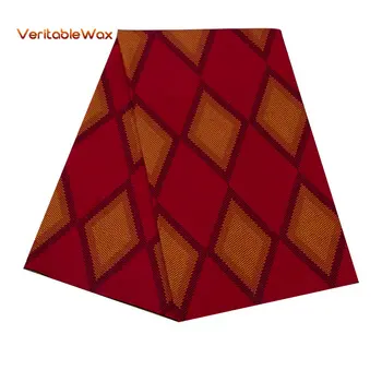 African Fabric Ankara African Real Wax Prints Cotton Fabric Diamond Pattern BintaRealWax High Quality For Party Dress 24FS1357
African Fabric Ankara African Real Wax Prints Cotton Fabric Diamond Pattern BintaRealWax High Quality For Party Dress 24FS1357