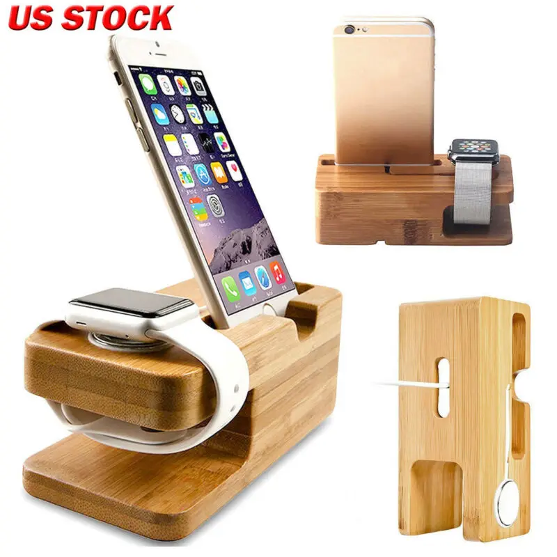 2020 New Wooden Charging Dock Station for Mobile Phone Holder Stand Bamboo Charger Stand Base For Apple Watch and For iphone
2020 New Wooden Charging Dock Station for Mobile Phone Holder Stand Bamboo Charger Stand Base For Apple Watch and For iphone