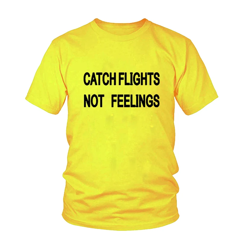 Футболка женская с надписью CATCH Flight NOT Feeling, модный белый Повседневный Топ с коротким рукавом, в стиле Харадзюку
Футболка женская с надписью CATCH Flight NOT Feeling, модный белый Повседневный Топ с коротким рукавом, в стиле Харадзюку