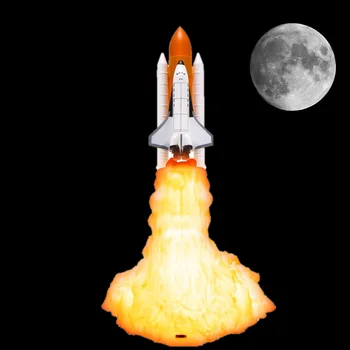 2019 New Dropshipping Space Shuttle Lamp and Moon lamps In Night Light By 3D Print For Rocket Lamp Space Lovers
2019 New Dropshipping Space Shuttle Lamp and Moon lamps In Night Light By 3D Print For Rocket Lamp Space Lovers