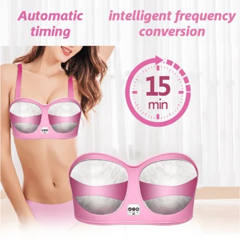 Bra Vibration Electric Chest Massage Physics principle massage breast enhancement Vibrating Bra Infrared Bigger Breast Heating
Bra Vibration Electric Chest Massage Physics principle massage breast enhancement Vibrating Bra Infrared Bigger Breast Heating