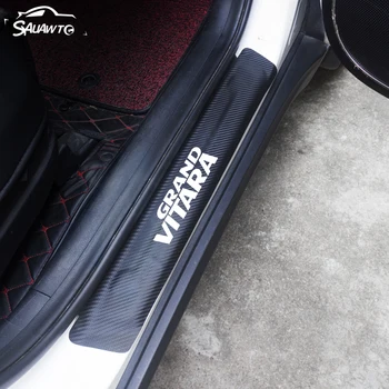 4pcs PU Leather Car Door Sill Protector Sticker For Suzuki Grand Vitara 2005-2019 Door Threshold Plate Guard Sticker Accessories 
4pcs PU Leather Car Door Sill Protector Sticker For Suzuki Grand Vitara 2005-2019 Door Threshold Plate Guard Sticker Accessories