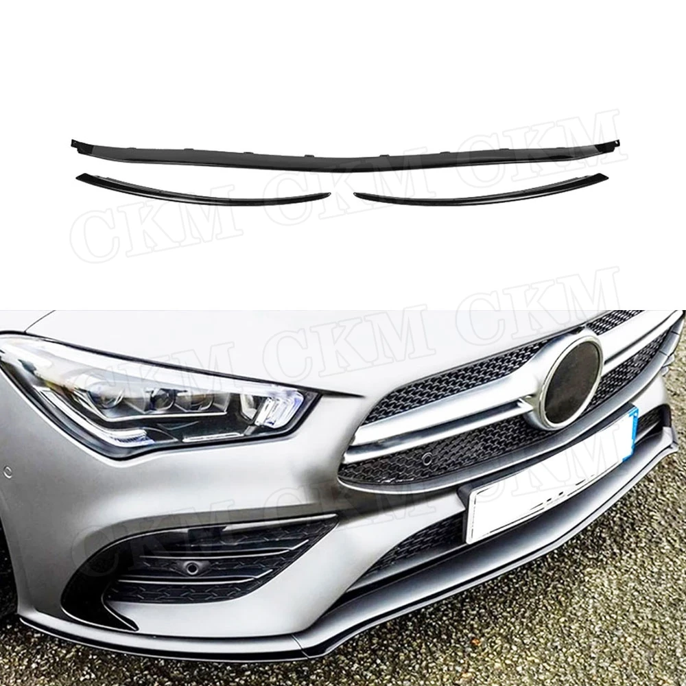 ABS Gloss Black Front Bumper Lip Chin Bodykits Accessory For Mercedes Benz W118 C118 CLA35 CLA180 200 250 AMG Line 2019-2024
ABS Gloss Black Front Bumper Lip Chin Bodykits Accessory For Mercedes Benz W118 C118 CLA35 CLA180 200 250 AMG Line 2019-2024