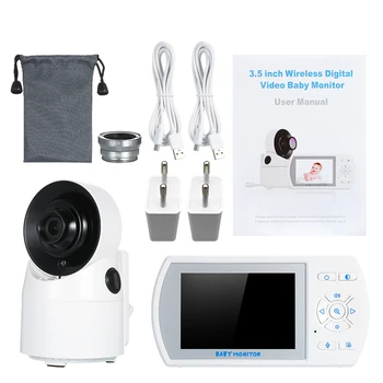 2020 Baby Monitor 3.5'' LCD with 4 Lullabies Night Vision 2-way Talk Temperature Monitoring Zoom in Digital Video Baby Monitors
2020 Baby Monitor 3.5'' LCD with 4 Lullabies Night Vision 2-way Talk Temperature Monitoring Zoom in Digital Video Baby Monitors