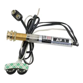 Guitar Piezo Active Pickup Pick-up Transducer with Volume and Tone Control for Folk Classical Guitar Ukulele
Guitar Piezo Active Pickup Pick-up Transducer with Volume and Tone Control for Folk Classical Guitar Ukulele