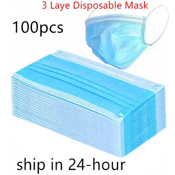 Masks for Dust Protection 100/pcs Face Mask Disposable Disposable Filter Safety Mask Unisex Anti Bacterial 24 hours Delivery
Masks for Dust Protection 100/pcs Face Mask Disposable Disposable Filter Safety Mask Unisex Anti Bacterial 24 hours Delivery